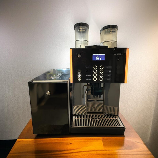 WMF 2000S Fresh Milk Coffee Machine with side fridge