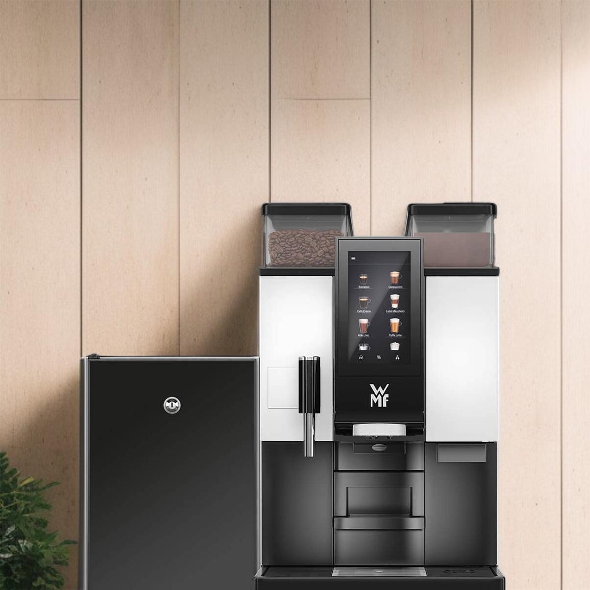 Wmf Machine Cafe WMF 1100S Fresh Milk Coffee Machine with side fridge – Jack's Beans